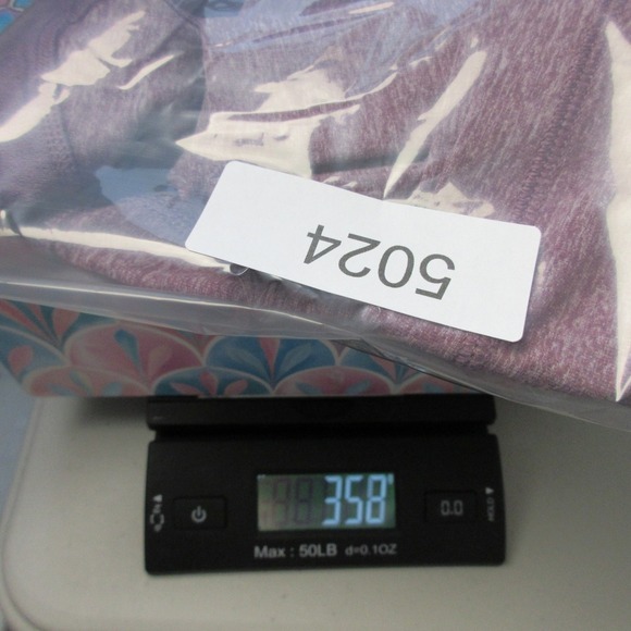 Lululemon Full Tilt 1/2 Zip Pullover Long Sleeve Top Women 8 Purple 358 - Picture 15 of 15